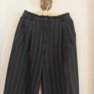 Dolce & Gabbana Black and Gray Pants